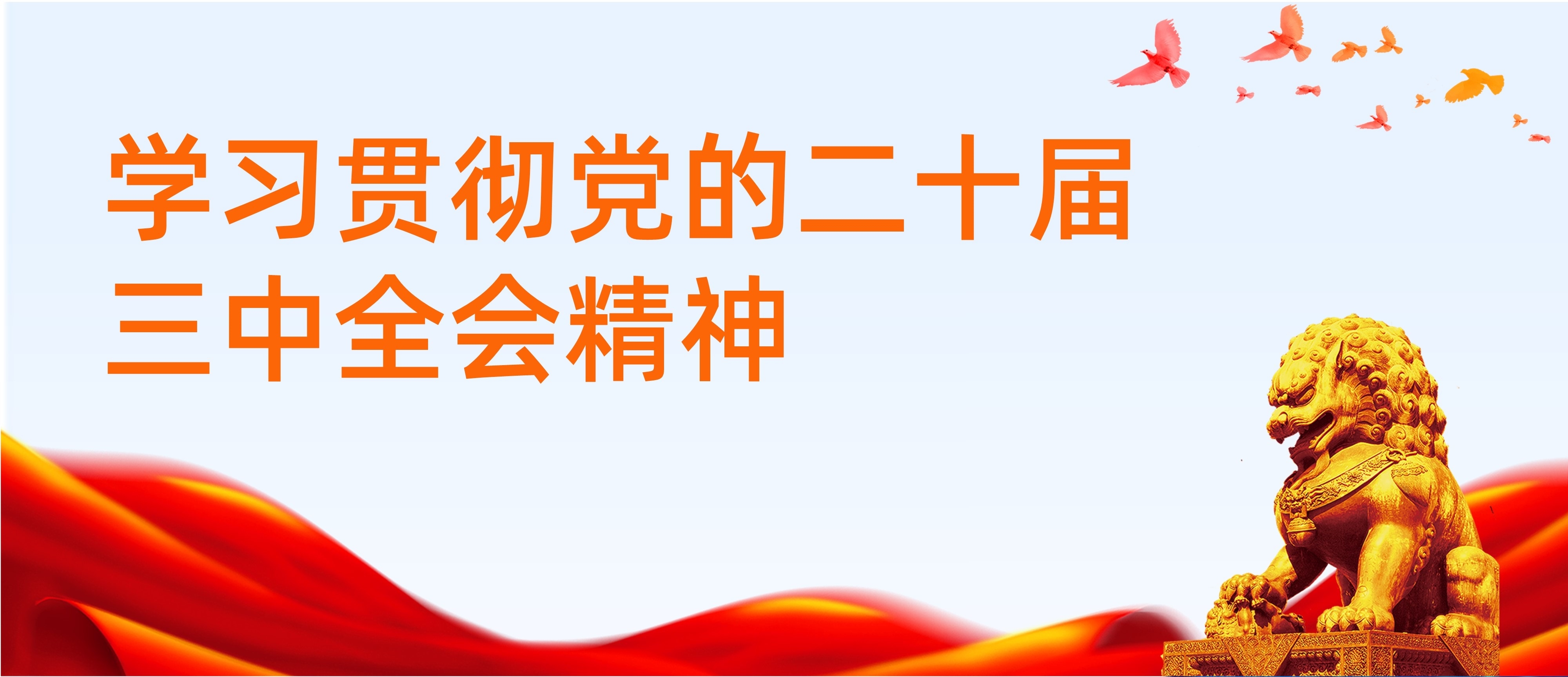 學習貫徹黨的二十屆三中全會精神